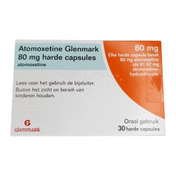 Атомоксетин 80 мг Европа :: Аналог Когниттера :: Glenmark капс. №30 в Майкопе и области фото